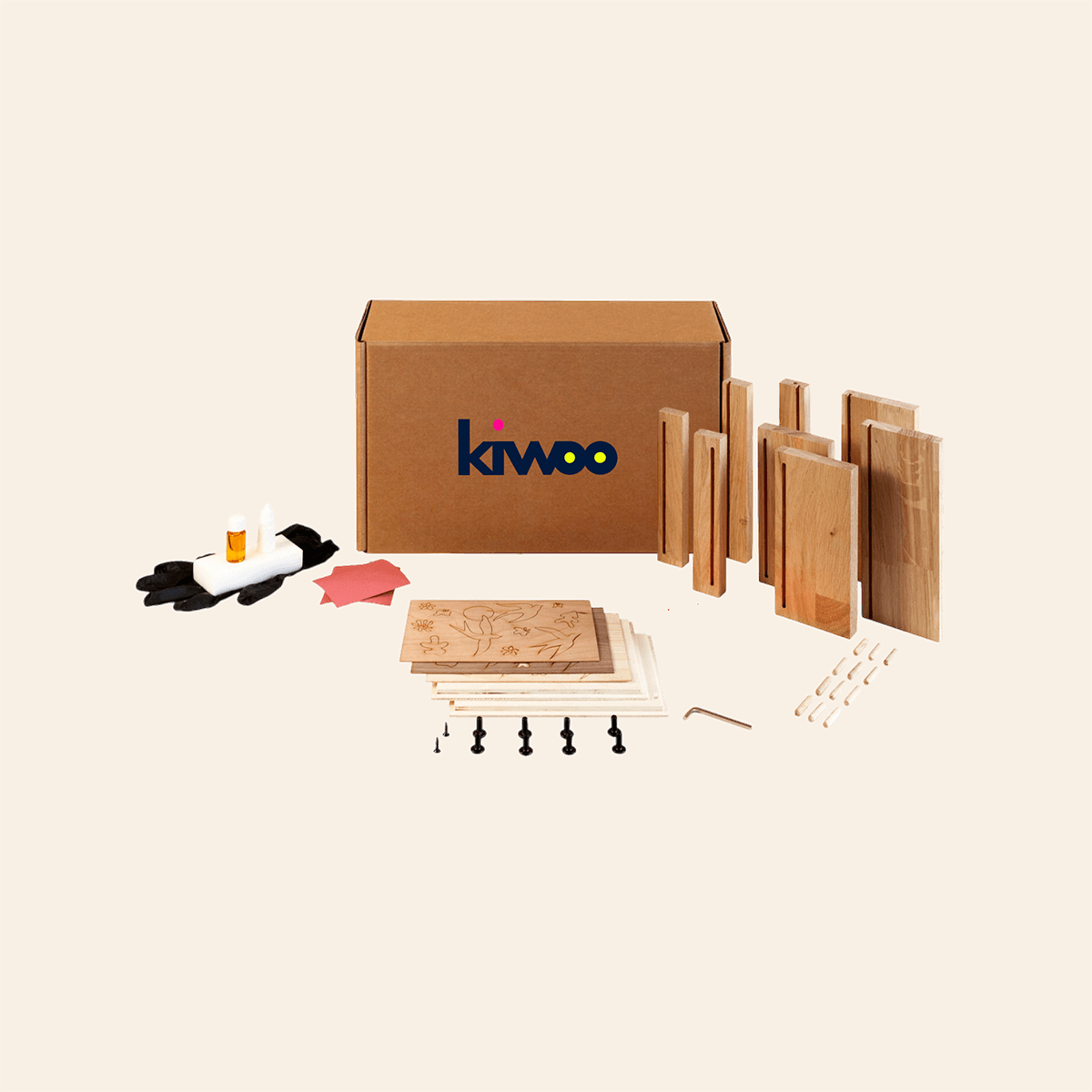Kit DIY - Boîte en bois
